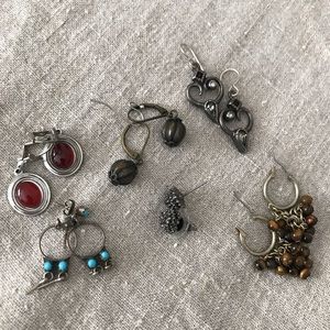 Earrings-Six Misc Pairs